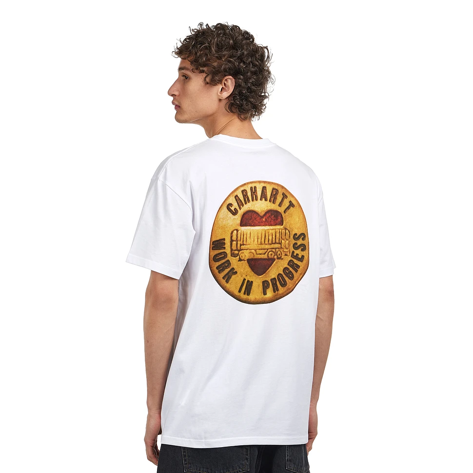 Carhartt WIP - S/S Button T-Shirt (White) | HHV