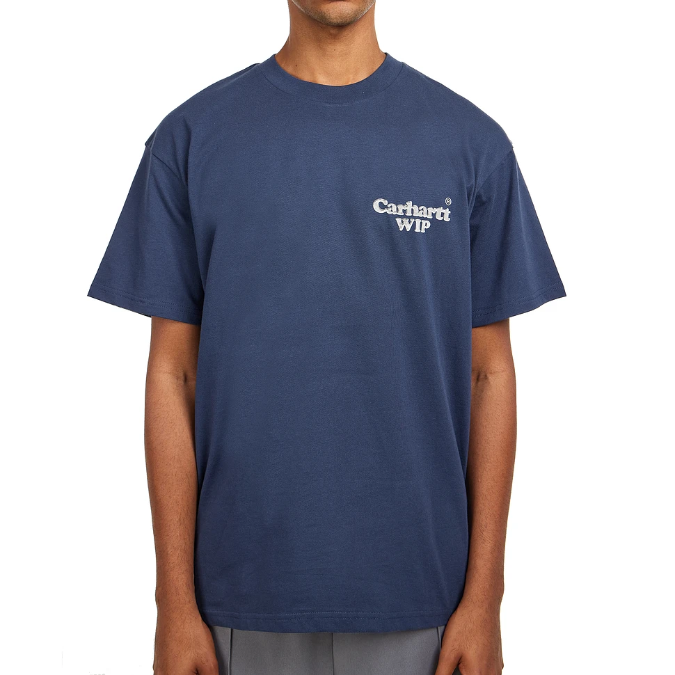 Carhartt WIP - S/S Hartt Chain T-Shirt (Blue) | HHV