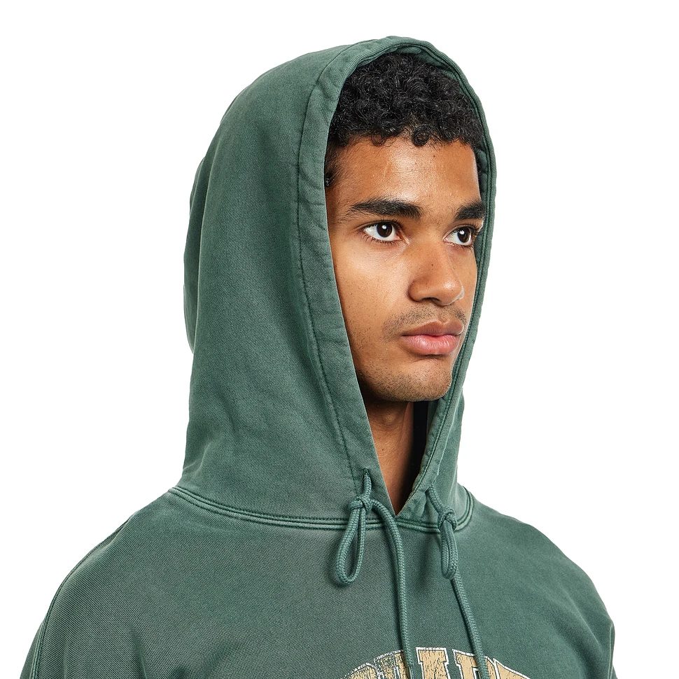 Carhartt WIP - Hooded Library Sweat (Conifer Garment Dyed) | HHV