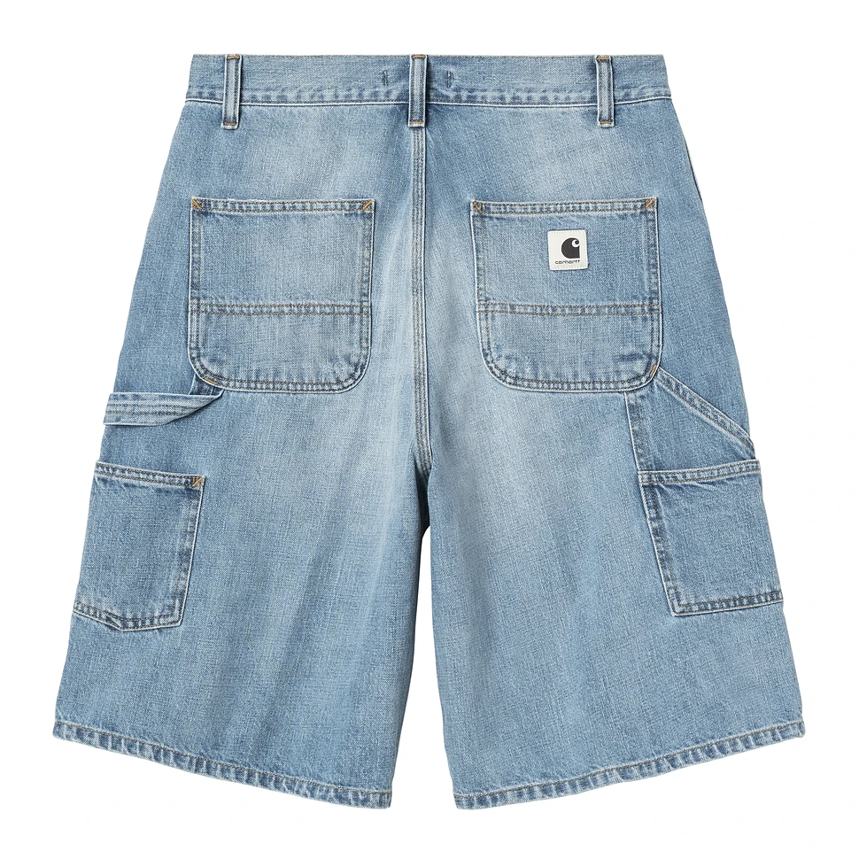 Carhartt WIP - W' Brandon Single Knee Short "Camano" Denim, 12 oz