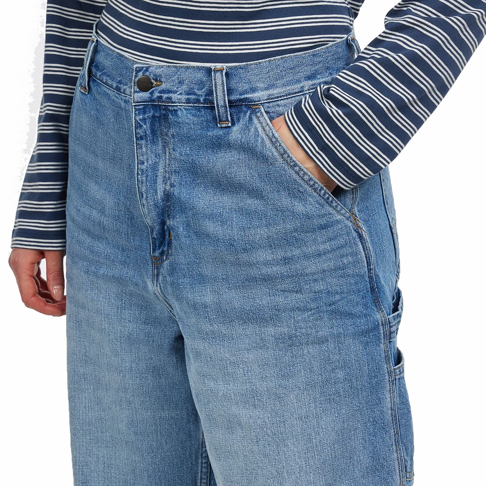 Carhartt WIP - W' Brandon Single Knee Short "Camano" Denim, 12 oz
