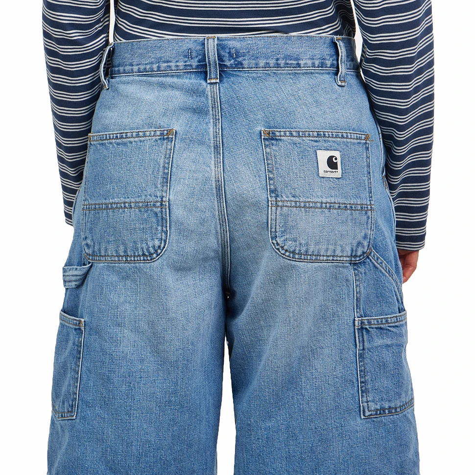 Carhartt WIP - W' Brandon Single Knee Short "Camano" Denim, 12 oz