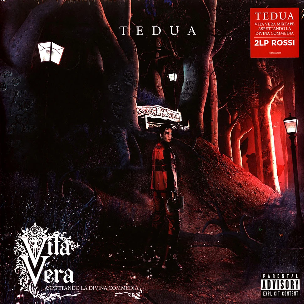 Tedua - Vita Vera - Mixtape Aspettando La Divina Commedia Red Vinyl Edtion