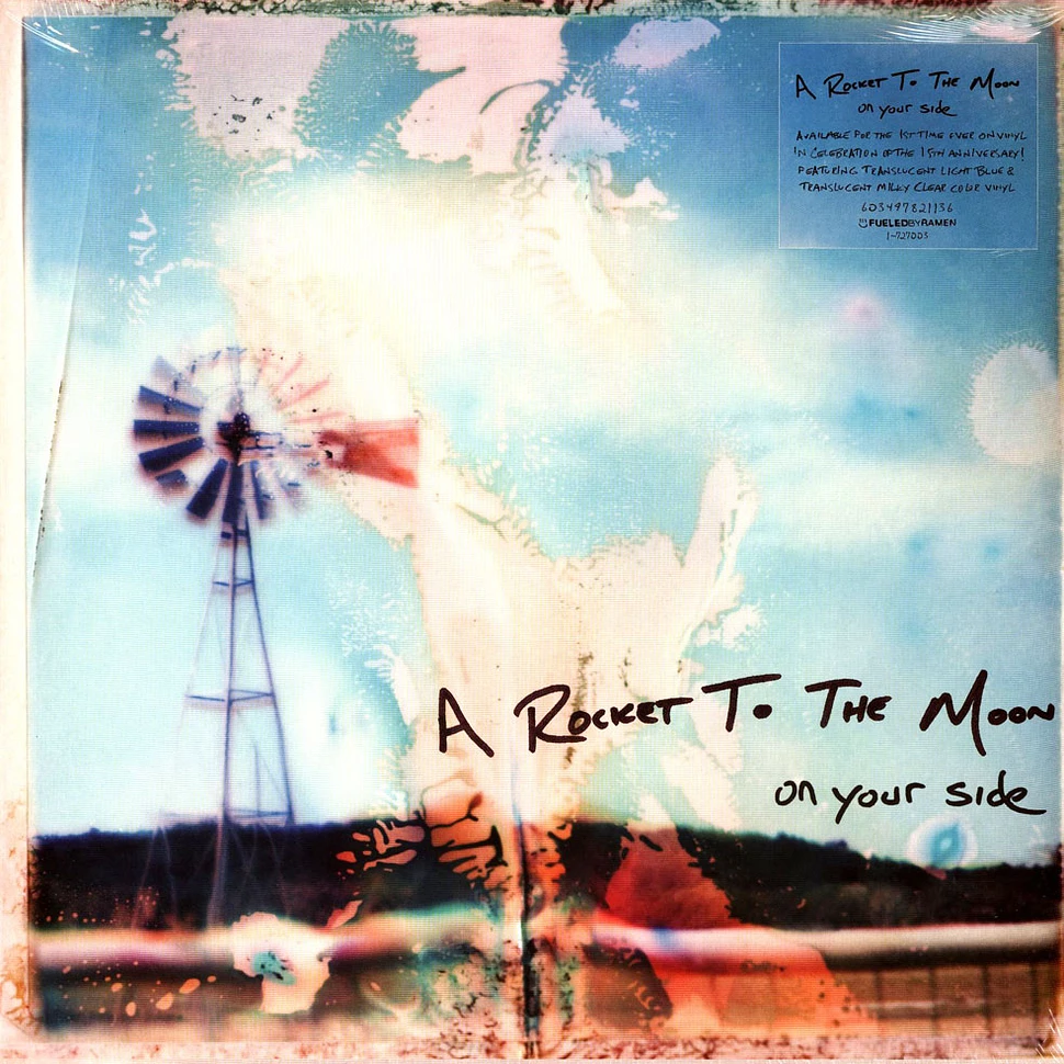 A Rocket To The Moon - On Your Side Blue / Clear Vinyl Edition