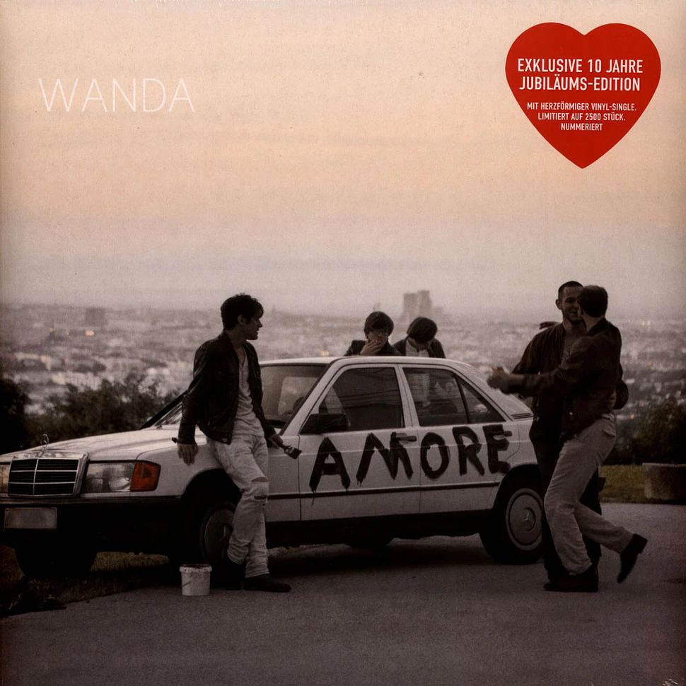 Wanda - Amore Exclusive 10 Jahre Jubiläums-Edition w/ Heart-Shaped 7" Vinyl