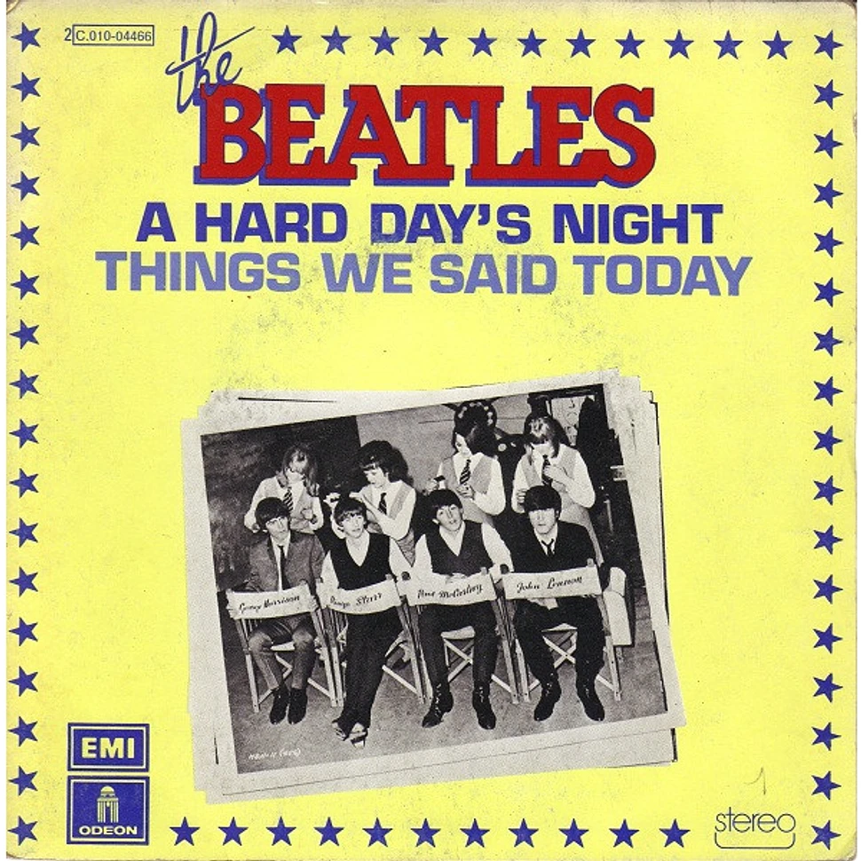 The Beatles - A Hard Day's Night / Things We Said Today