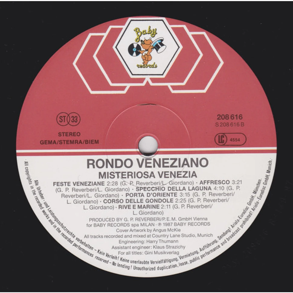 Rondo Veneziano - Misteriosa Venezia