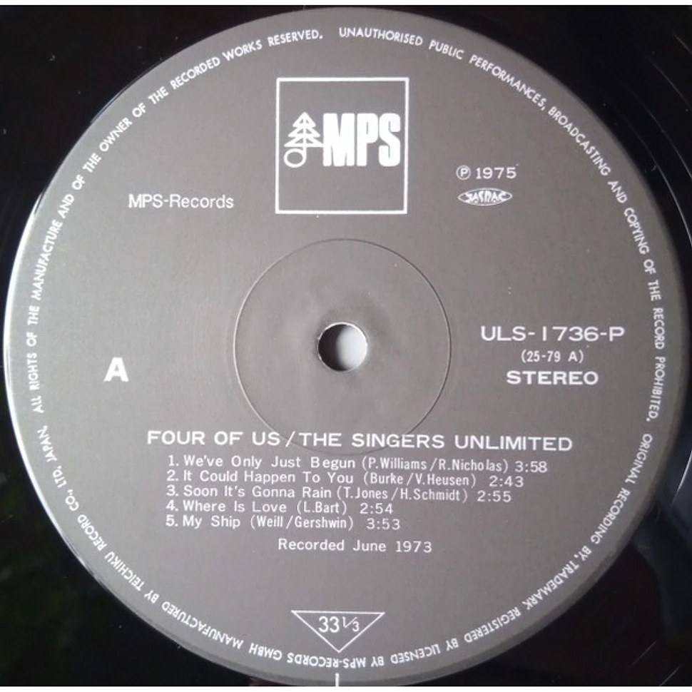 The Singers Unlimited - Four Of Us