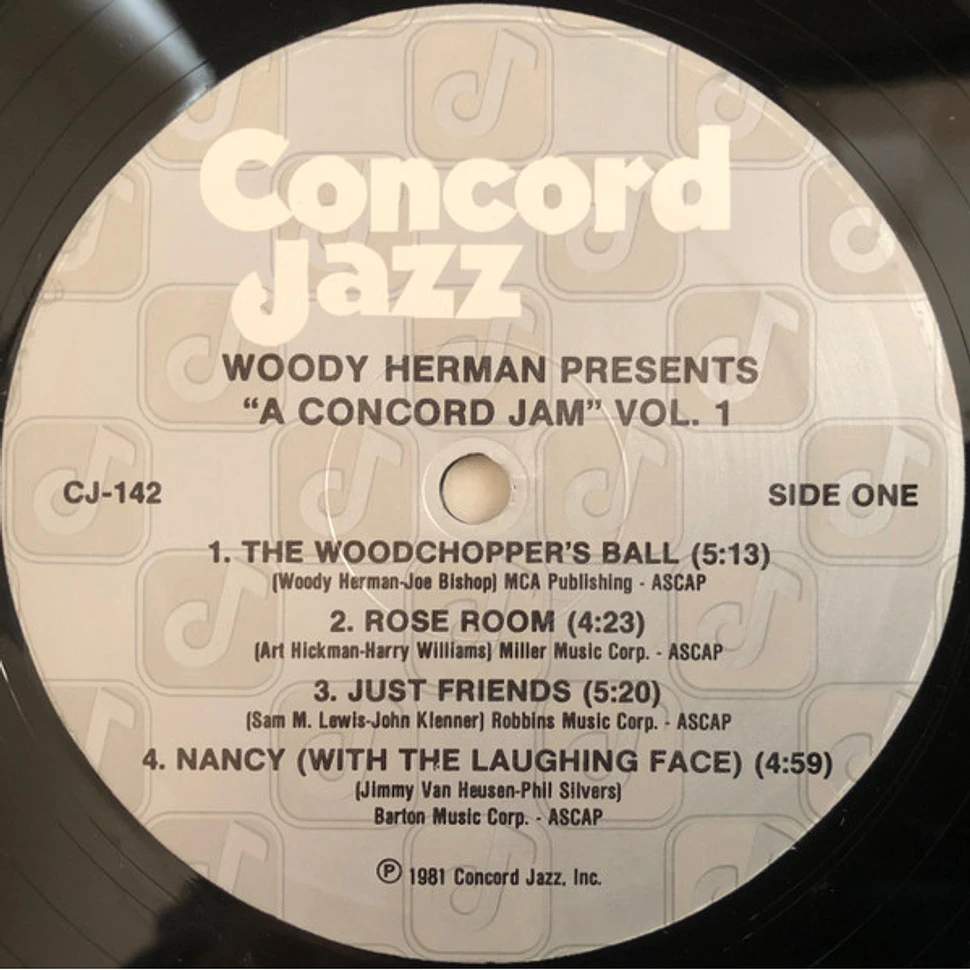 Woody Herman - Presents A Concord Jam Volume 1