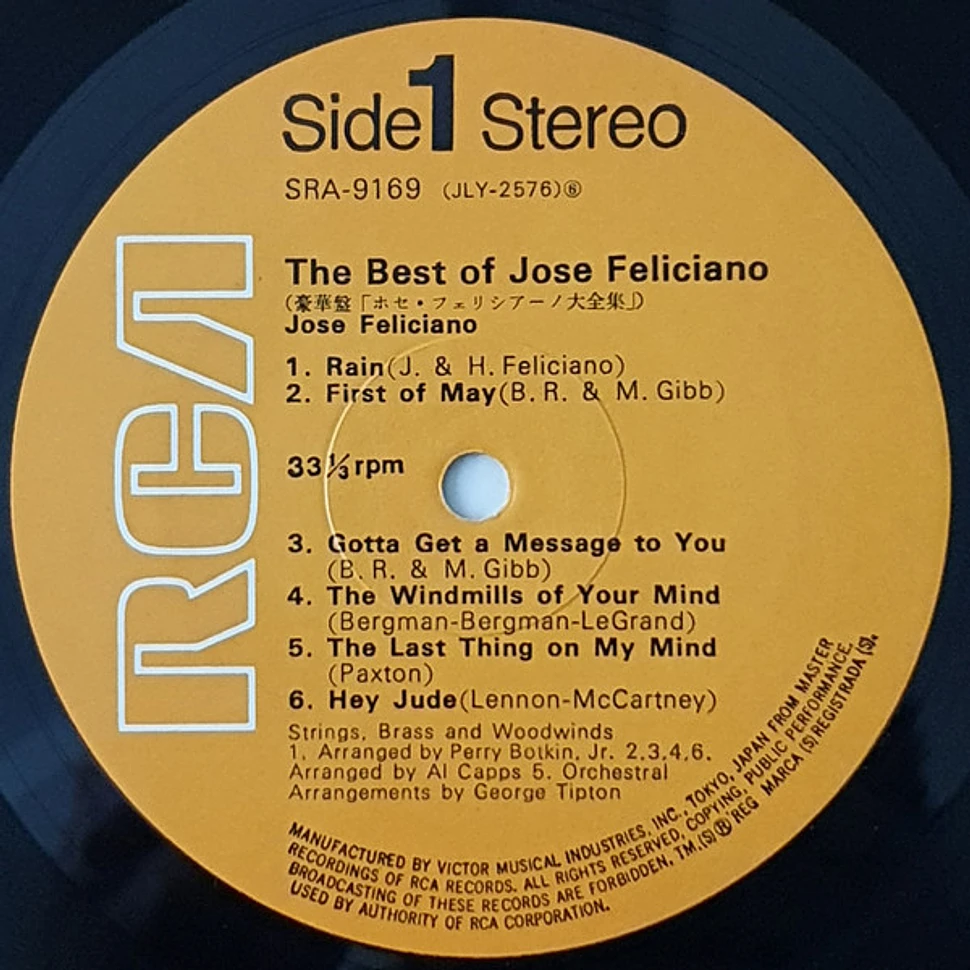 José Feliciano - The Best Of José Feliciano