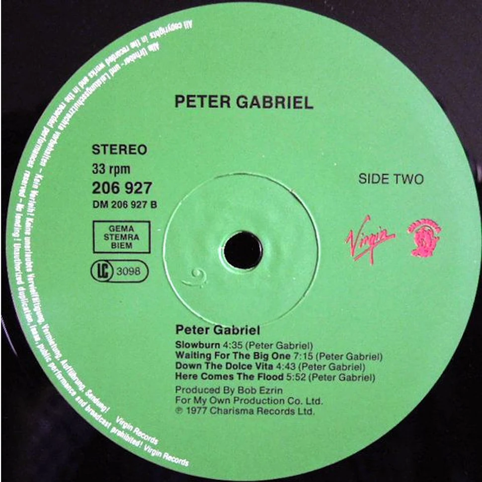 Peter Gabriel - Peter Gabriel