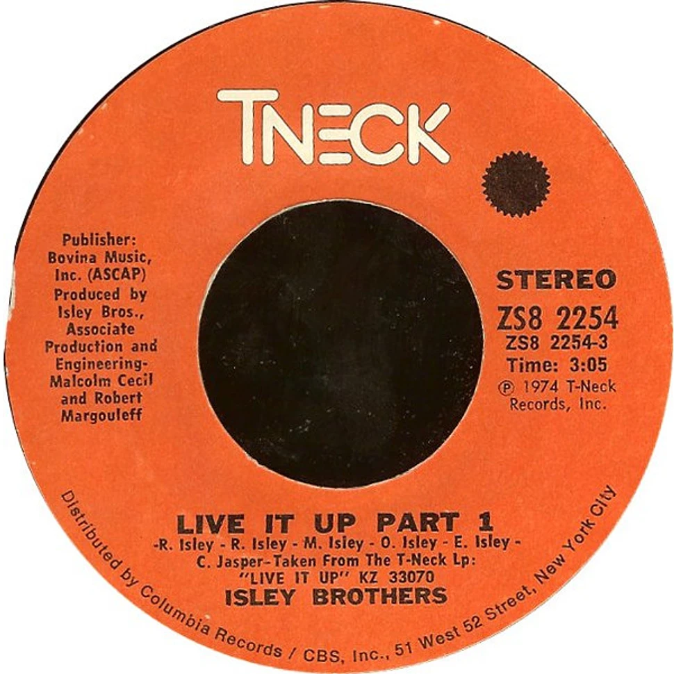 The Isley Brothers - Live It Up