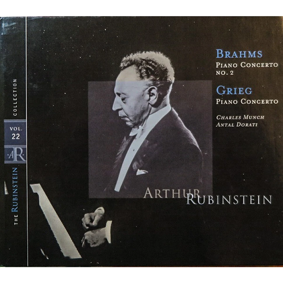 Johannes Brahms / Edvard Grieg, Arthur Rubinstein - Piano Concerto No.2 / Piano Concerto