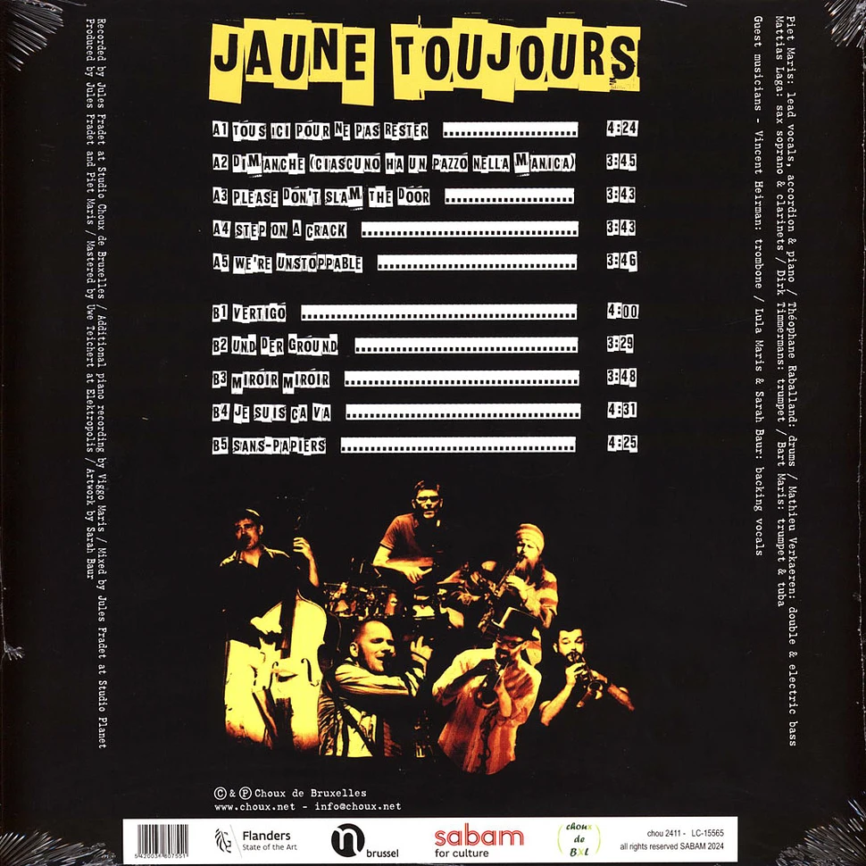 Jaune Toujours - Vertigo