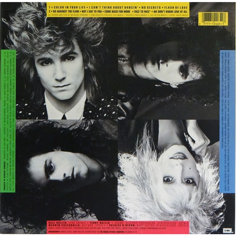 Missing Persons - Color In Your Life