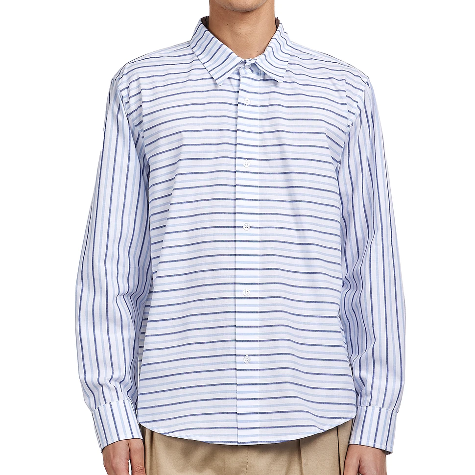 Pop Trading Company - Striped Logo Shirt