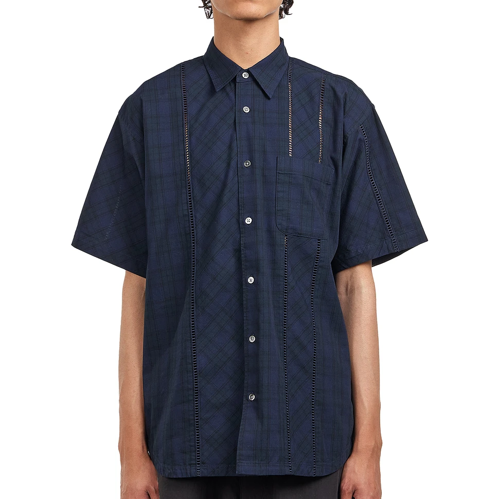 Beams - Lace Plaid Shirt