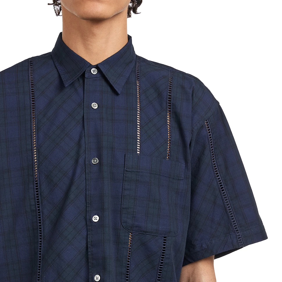 Beams - Lace Plaid Shirt