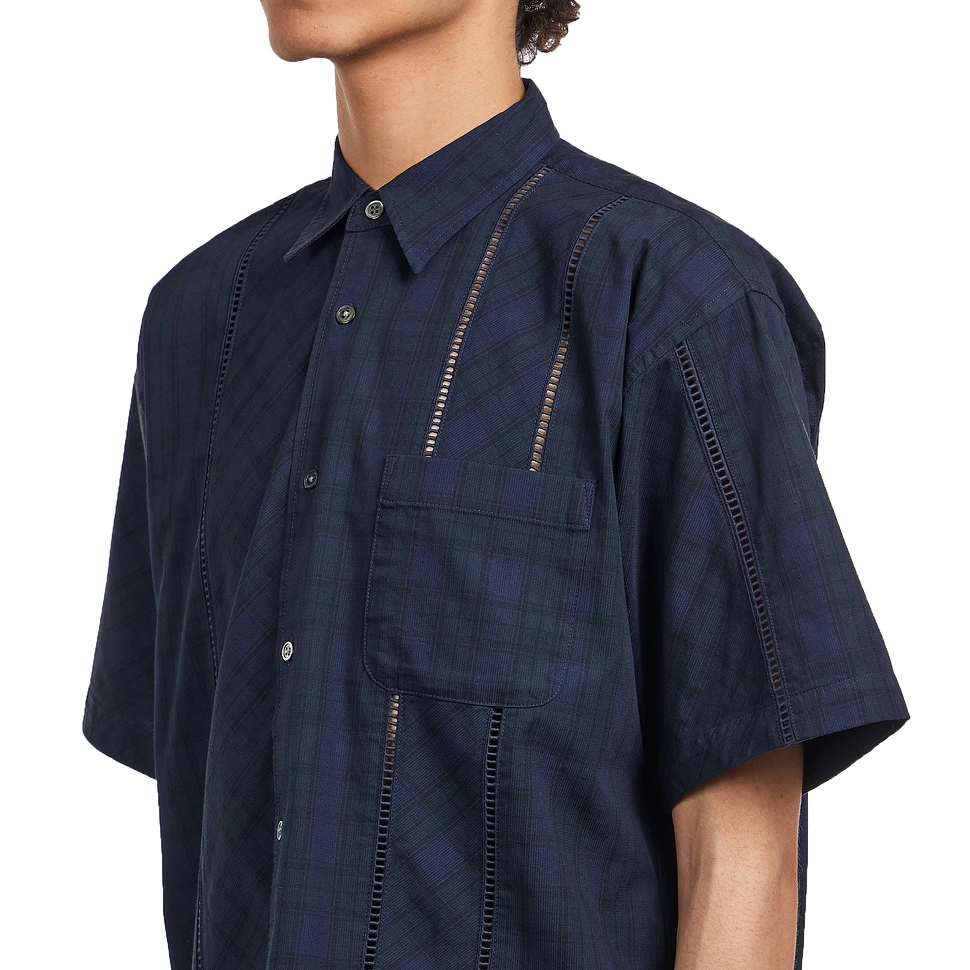 Beams - Lace Plaid Shirt