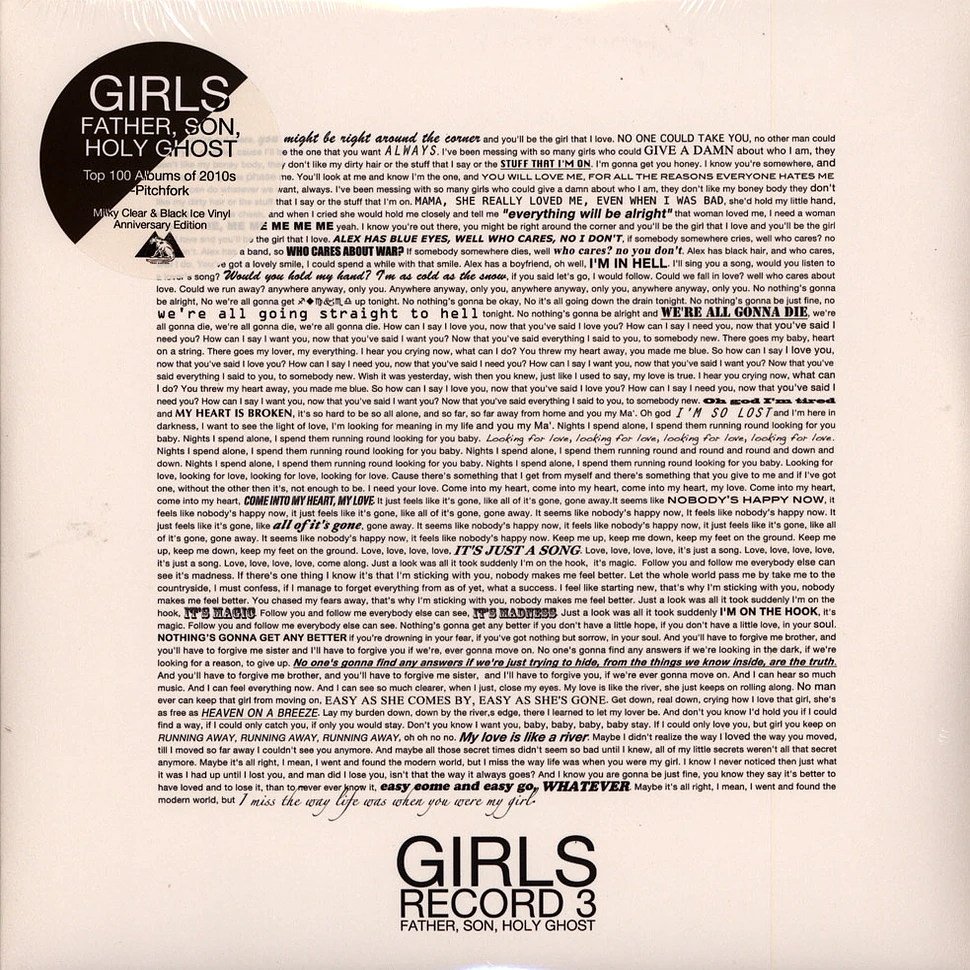 Girls - Father, Son, Holy Ghost Limited Edition