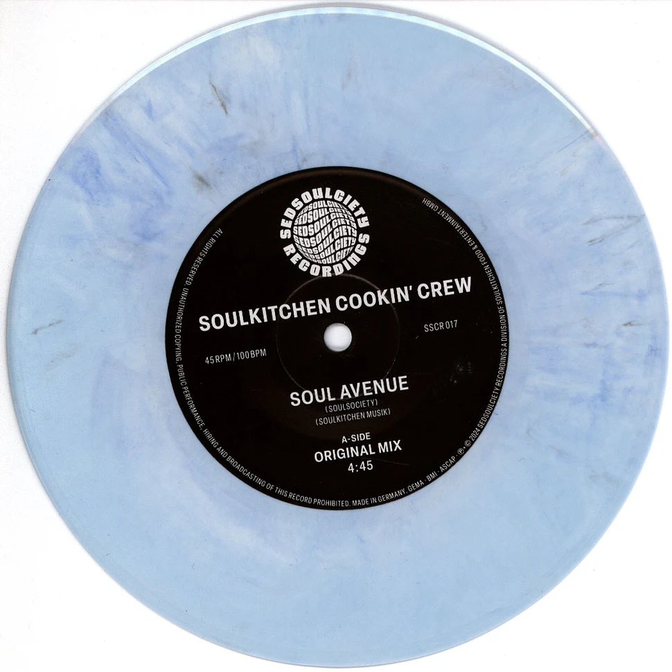 Soulkitchen Cookin' Crew - Soul Avenue Marbled Vinyl Edition