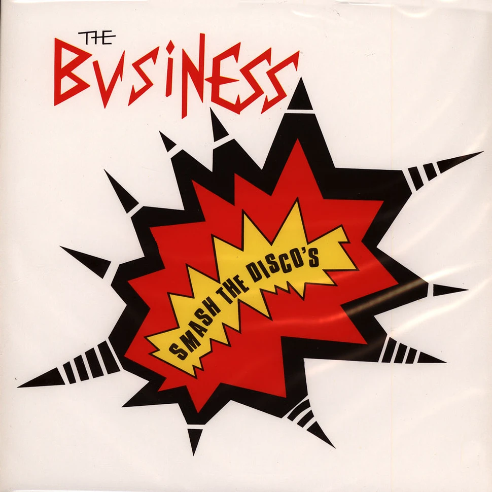 The Business - Smash The Disco's Red Vinyl Edtion