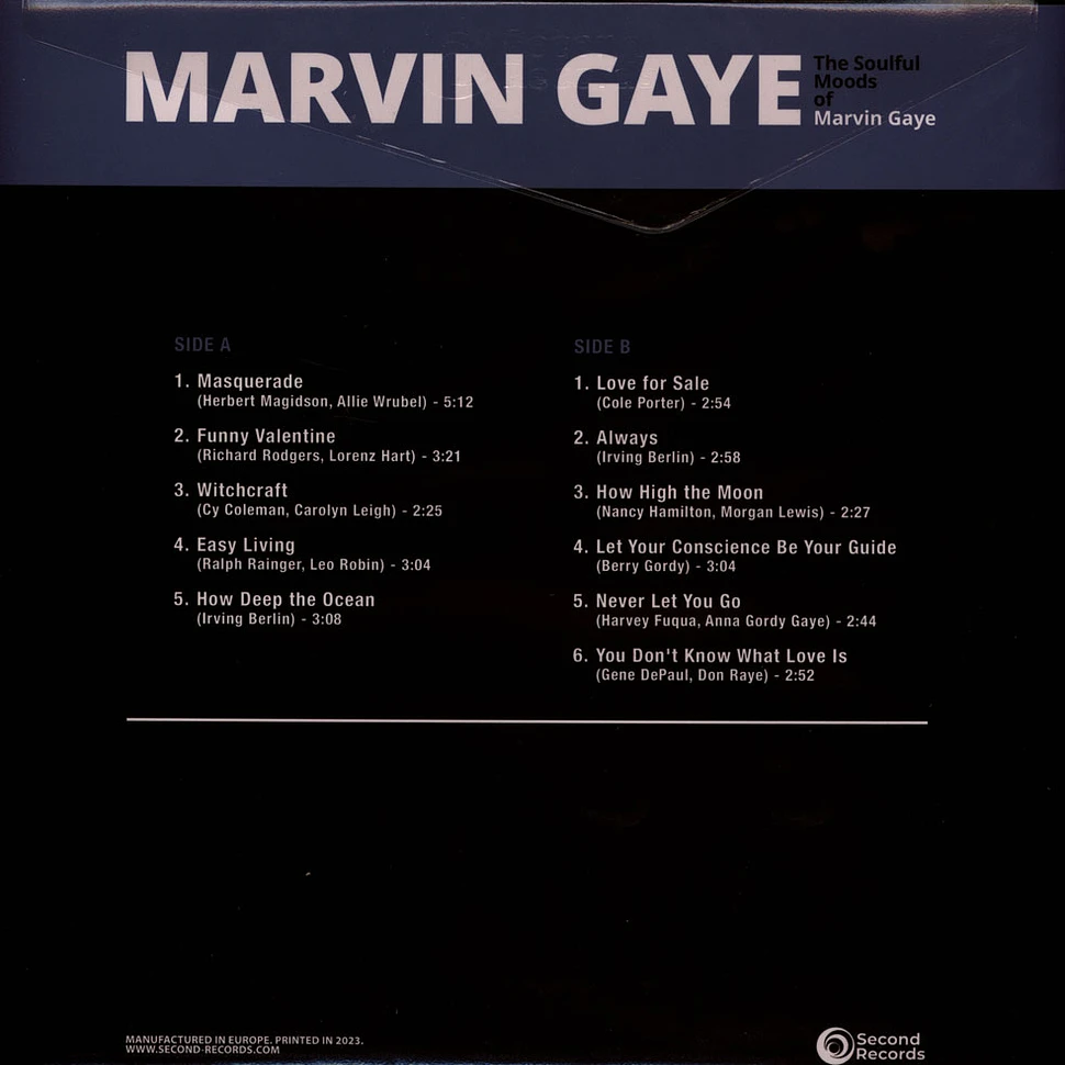 Marvin Gaye - The Soulful Moods Of Marvin Gaye Turquoise Marble Vinyl Edition