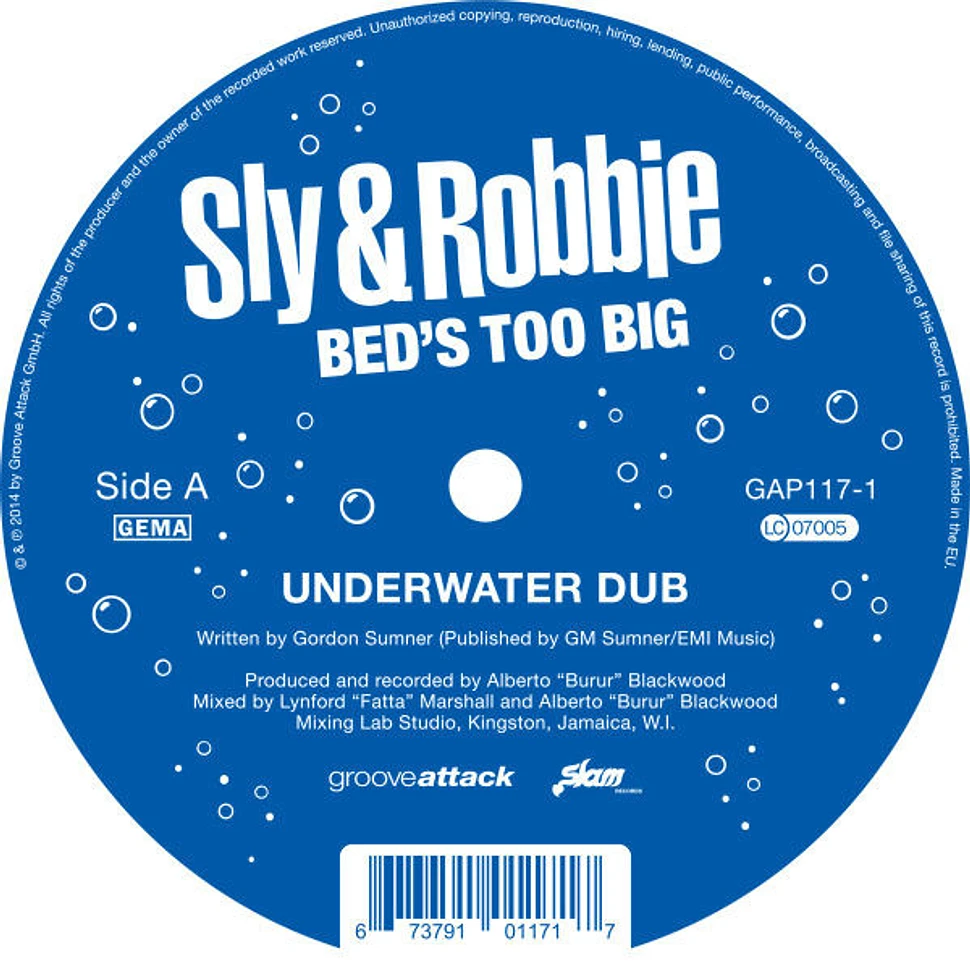 Sly & Robbie - Bed's Too Big