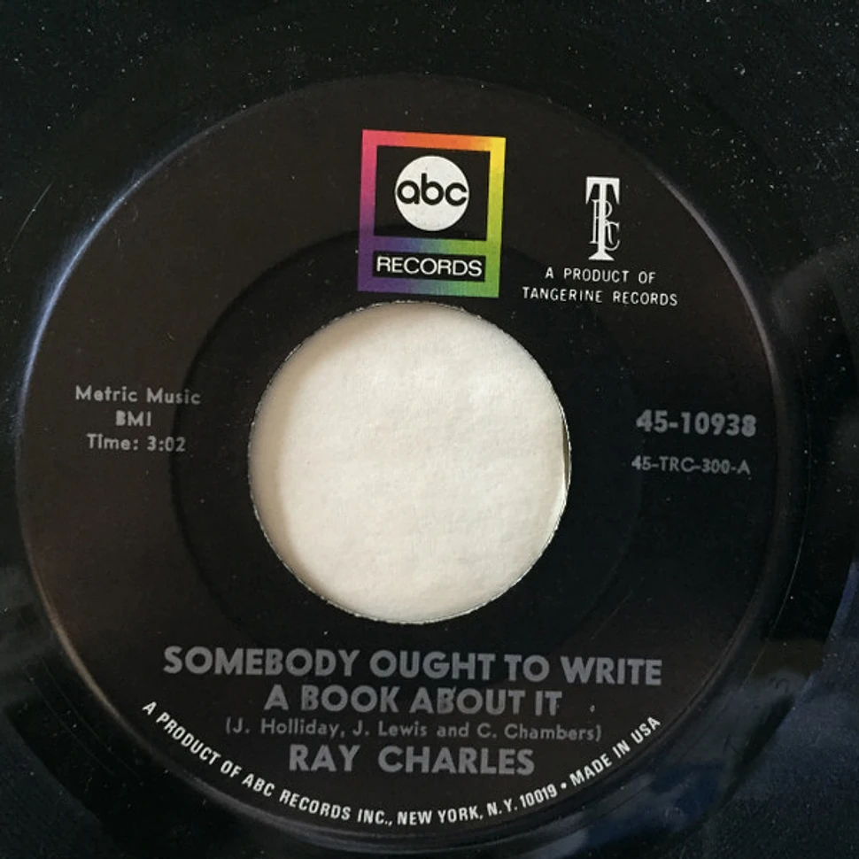 Ray Charles - Here We Go Again / Somebody Ought To Write A Book About It