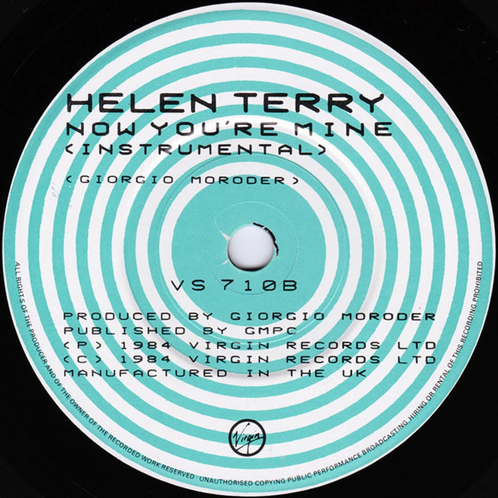 Helen Terry - Now You're Mine