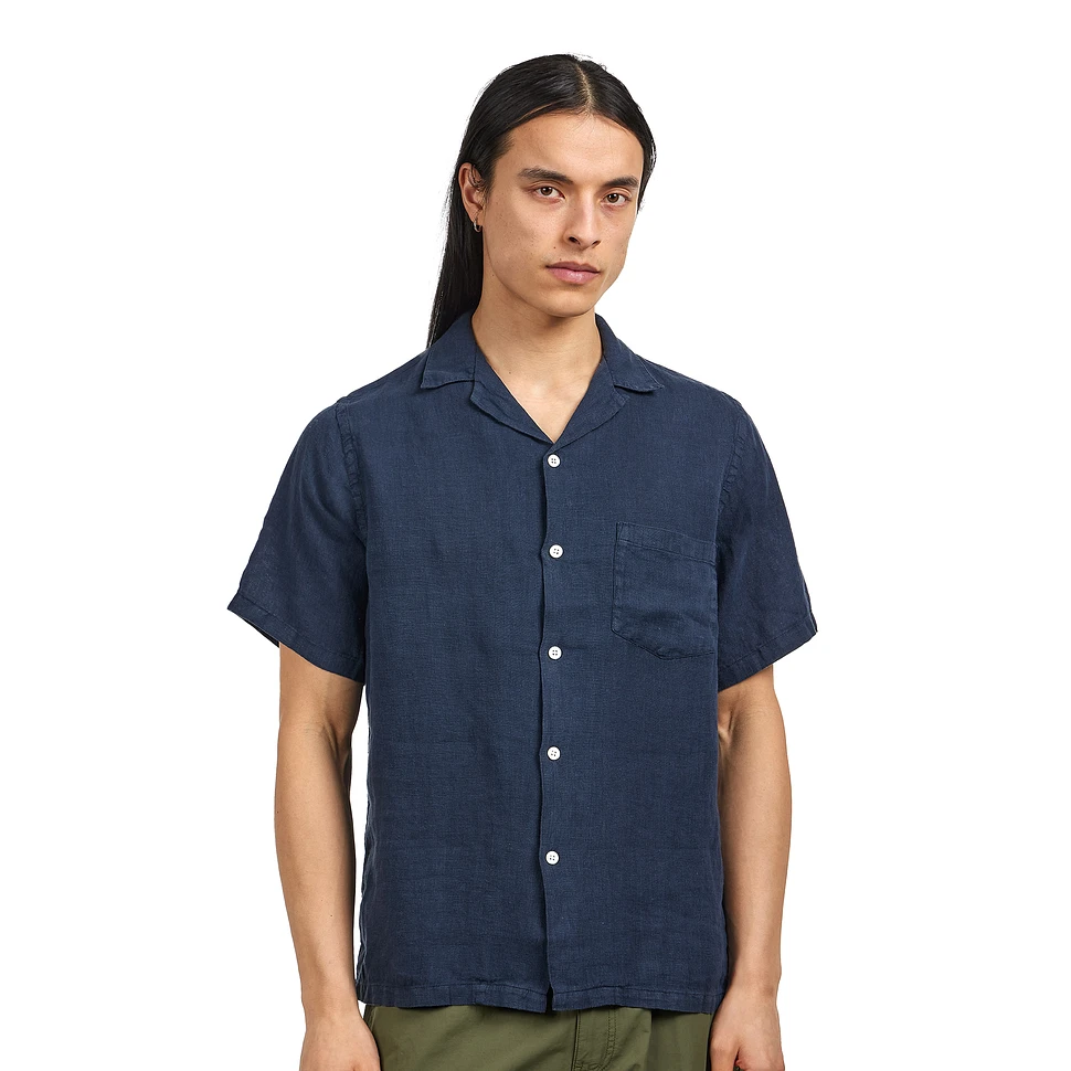 Portuguese Flannel - Linen Camp Collar Shirt