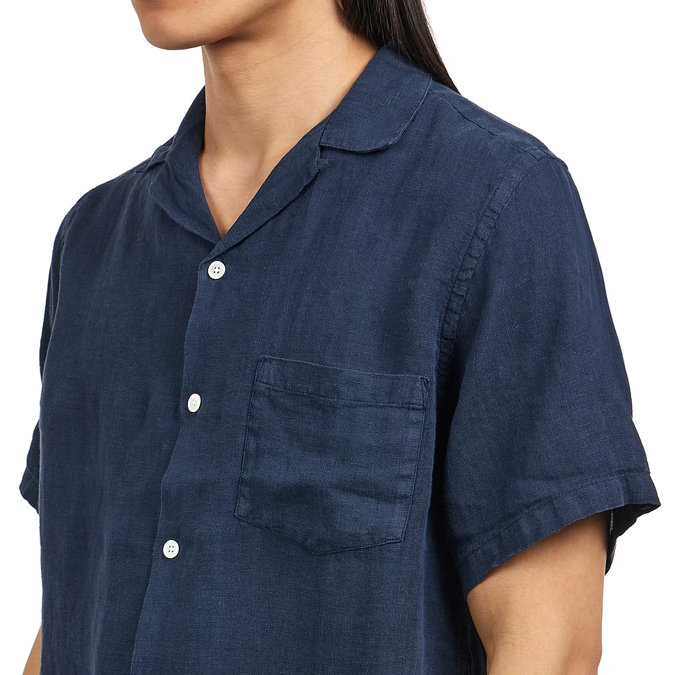 Portuguese Flannel - Linen Camp Collar Shirt