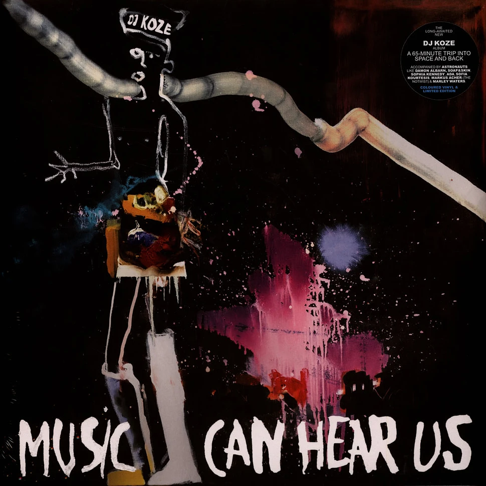 DJ Koze - Music Can Hear Us HHV Exclusive Transparent Curaçao Vinyl Edition