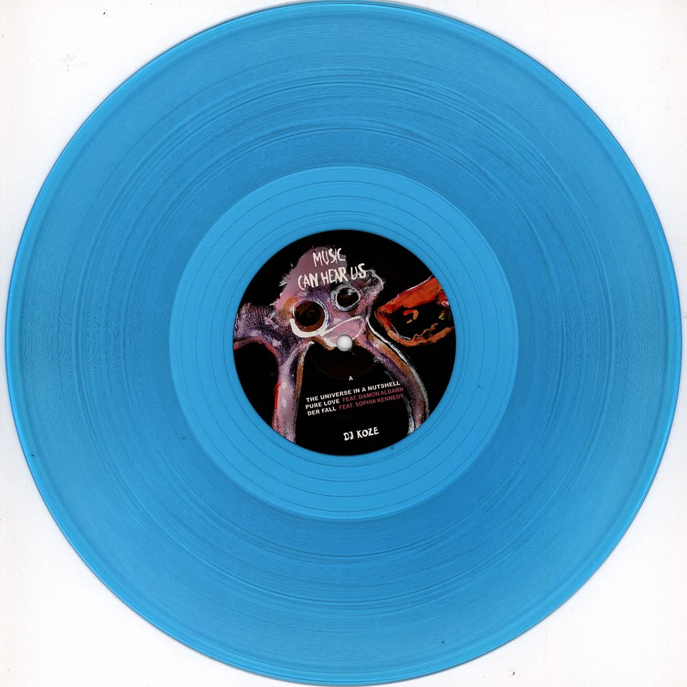 DJ Koze - Music Can Hear Us HHV Exclusive Transparent Curaçao Vinyl Edition