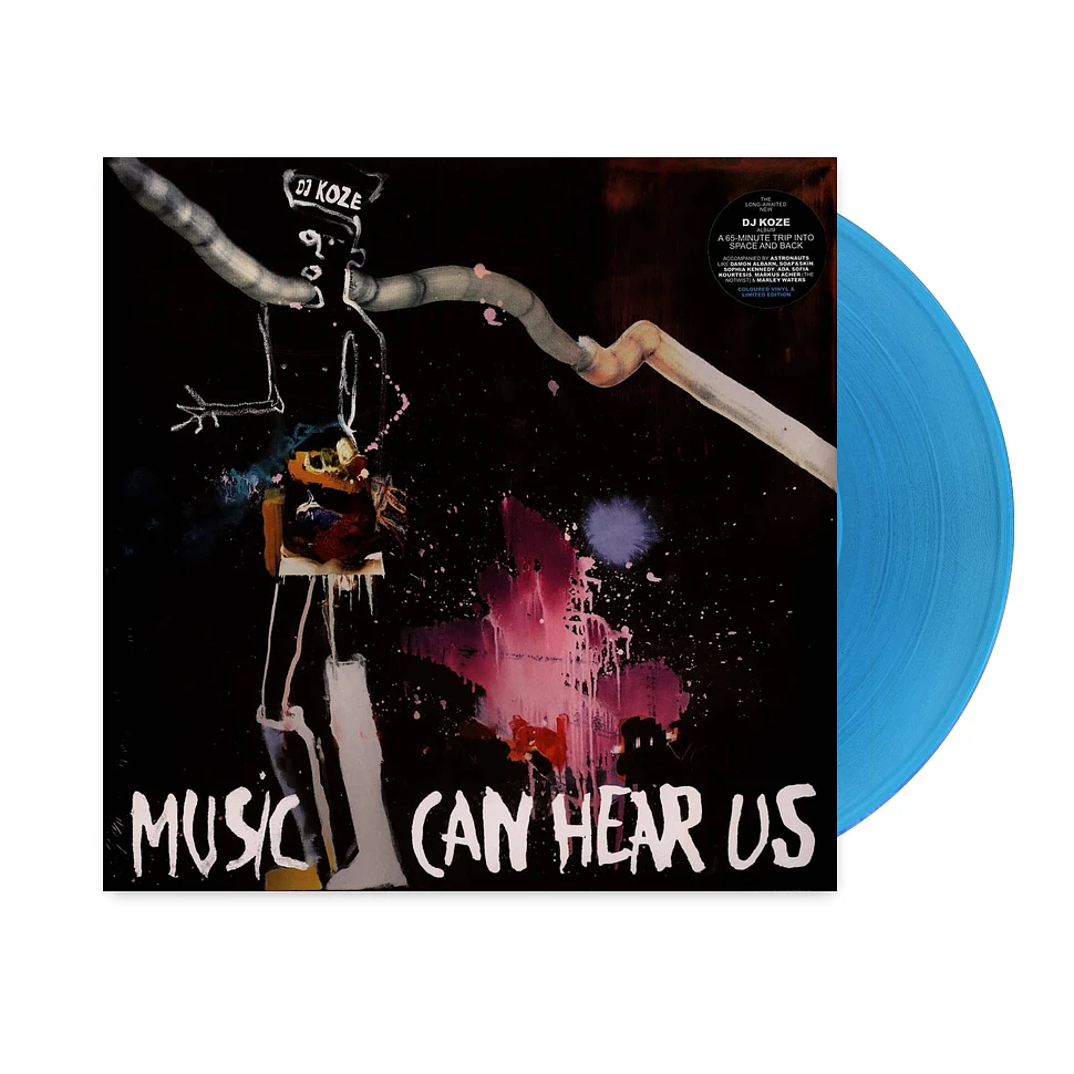 DJ Koze - Music Can Hear Us HHV Exclusive Transparent Curaçao Vinyl Edition