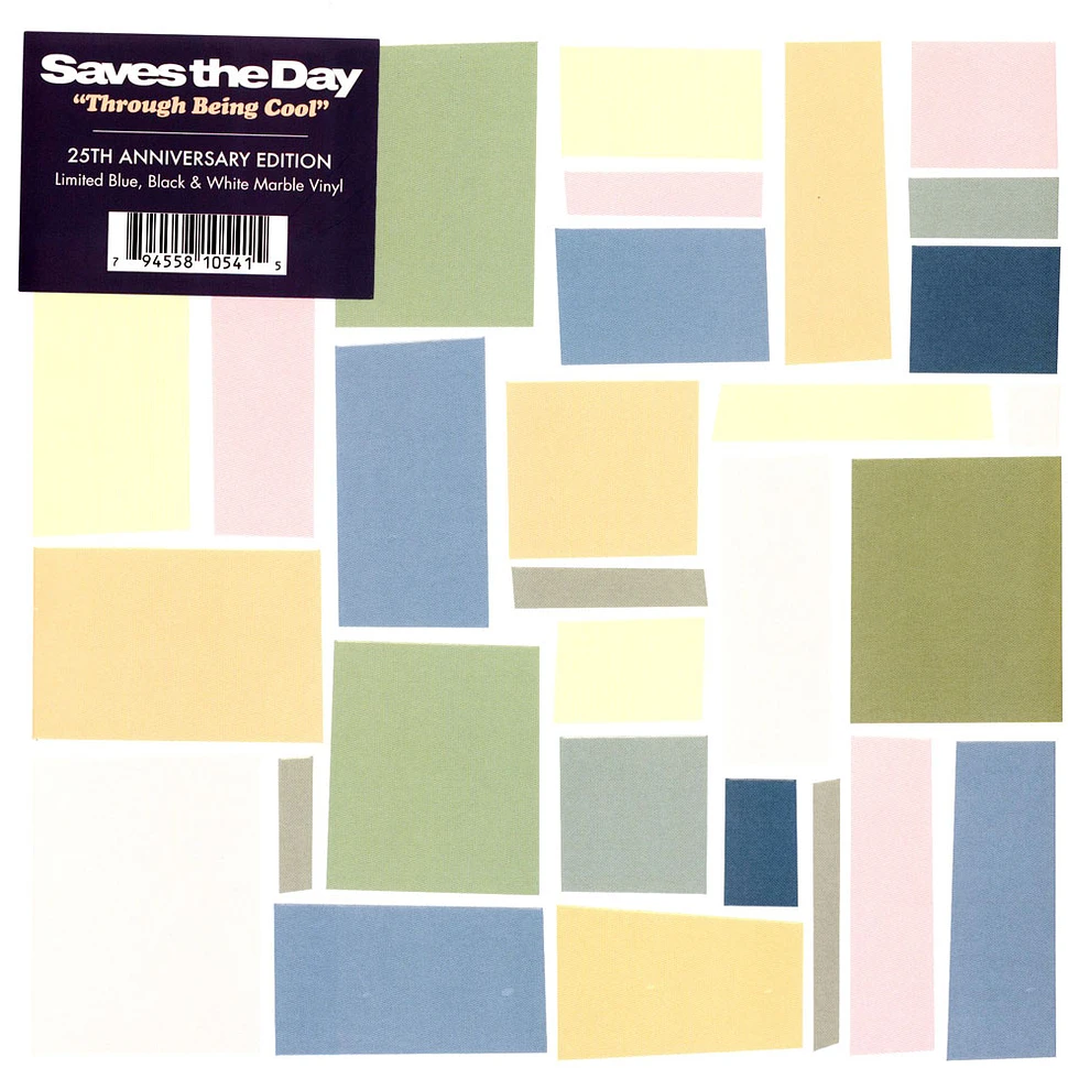 Saves The Day - Through Being Cool Cool 25th Anniversary Blue / Black / White Vinyl Edition