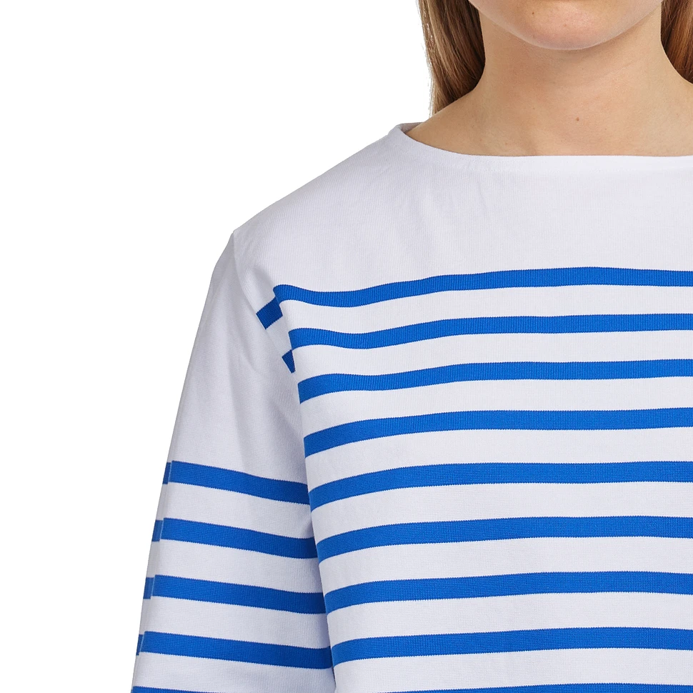 Beams Boy - Naval Stripe Big Boatneck T-Shirt