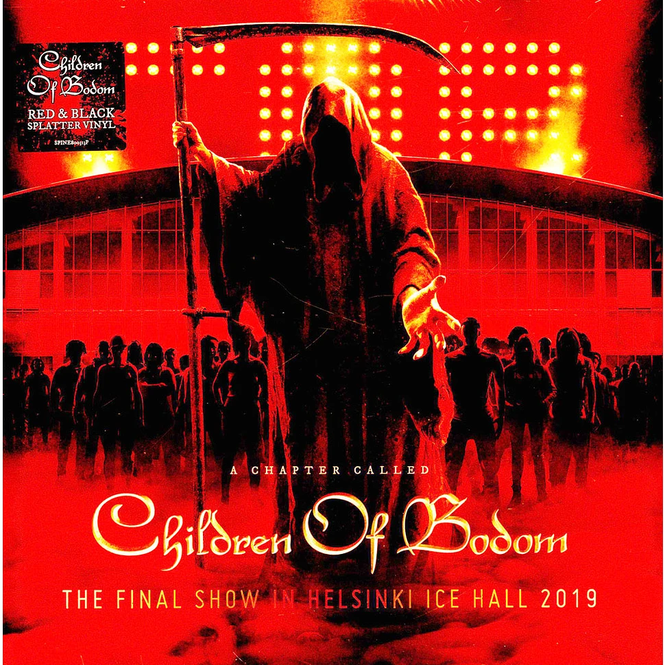 Children Of Bodom - A Chapter Called Children Of Bodom Helsinki 2019 Red w/ Black Splatter Vinyl Edition