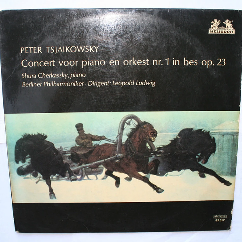 Pyotr Ilyich Tchaikovsky | Shura Cherkassky , Piano | Berliner Philharmoniker · Dirigent: Leopold Ludwig - Concert Voor Klavier En Orkest No. 1 In Op. 23