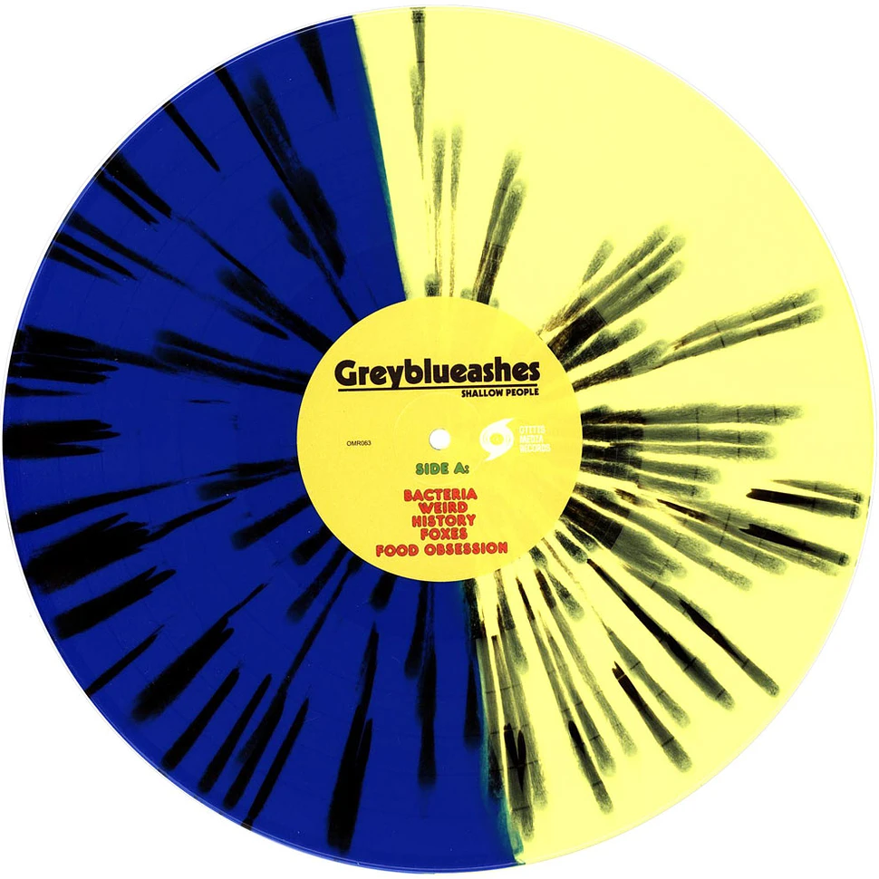 Grey Blue Ashes - Shallow People Colored Vinyl Edition