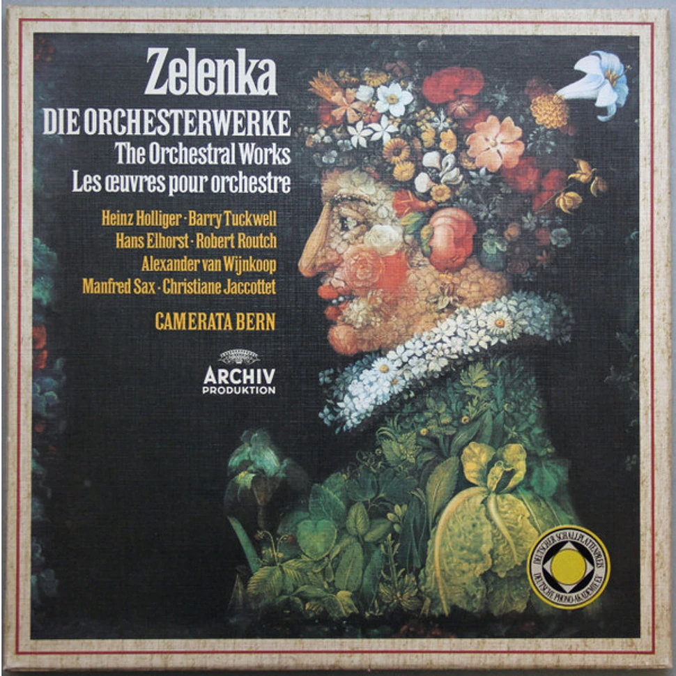 Jan Dismas Zelenka / Heinz Holliger • Barry Tuckwell, Hans Elhorst • Bobby Routch, Alexander van Wijnkoop, Manfred Sax • Christiane Jaccottet, Camerata Bern - Die Orchesterwerke (The Orchestral Works / Les Œuvres Pour Orchestre)