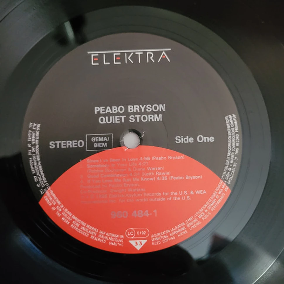 Peabo Bryson - Quiet Storm