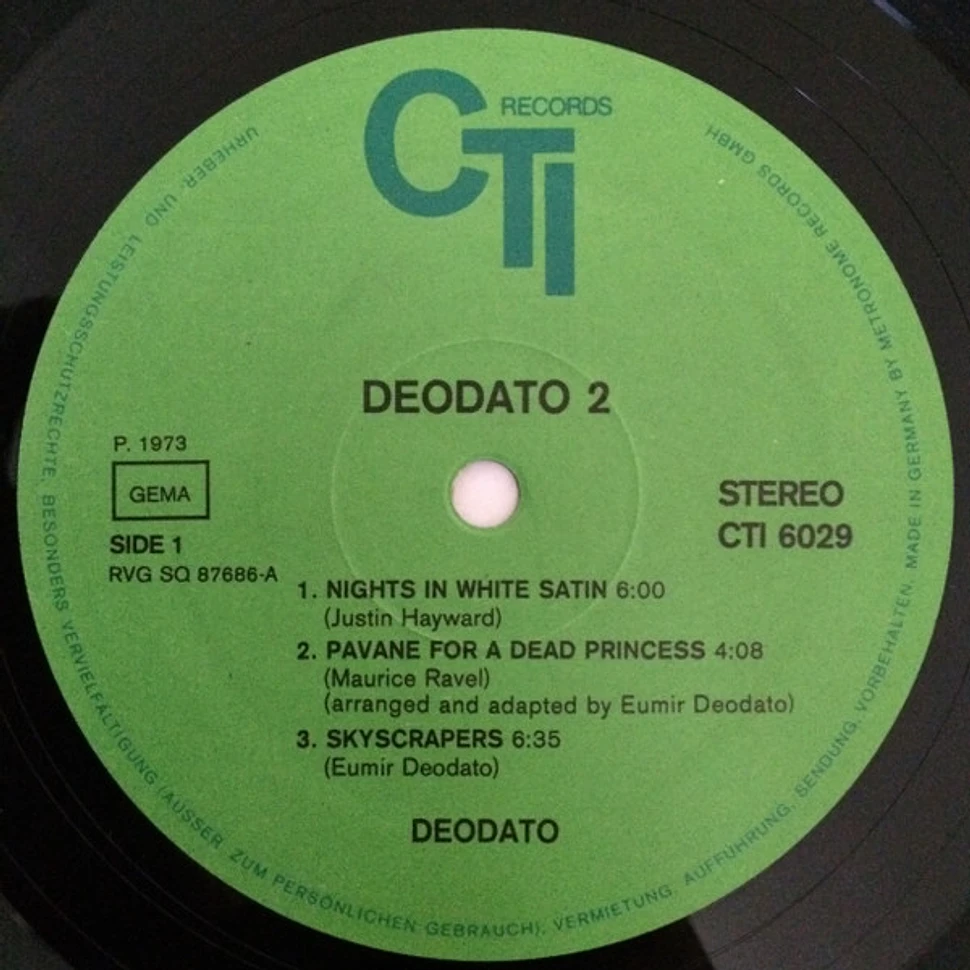 Eumir Deodato - Deodato 2