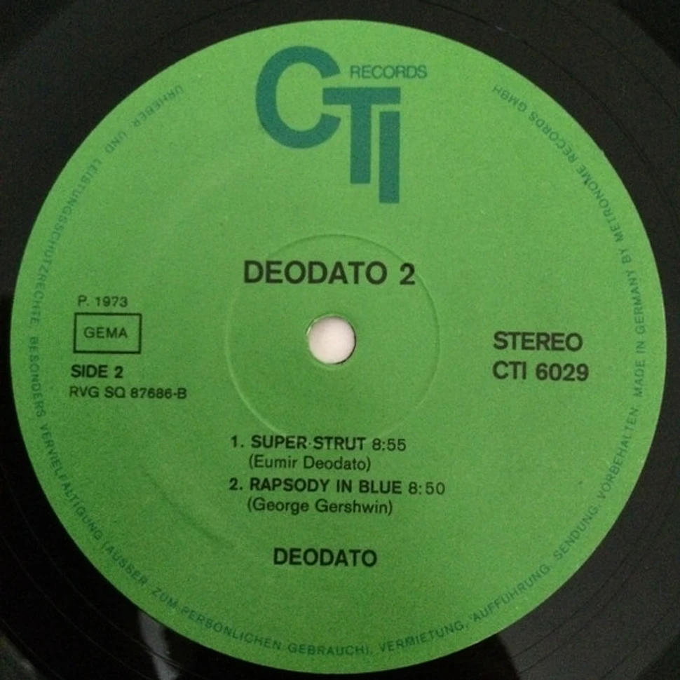 Eumir Deodato - Deodato 2