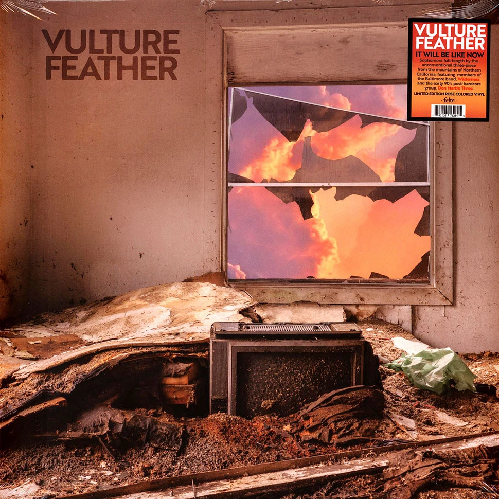 Vulture Feather - It Will Be Like Now Rose Vinyl Edition