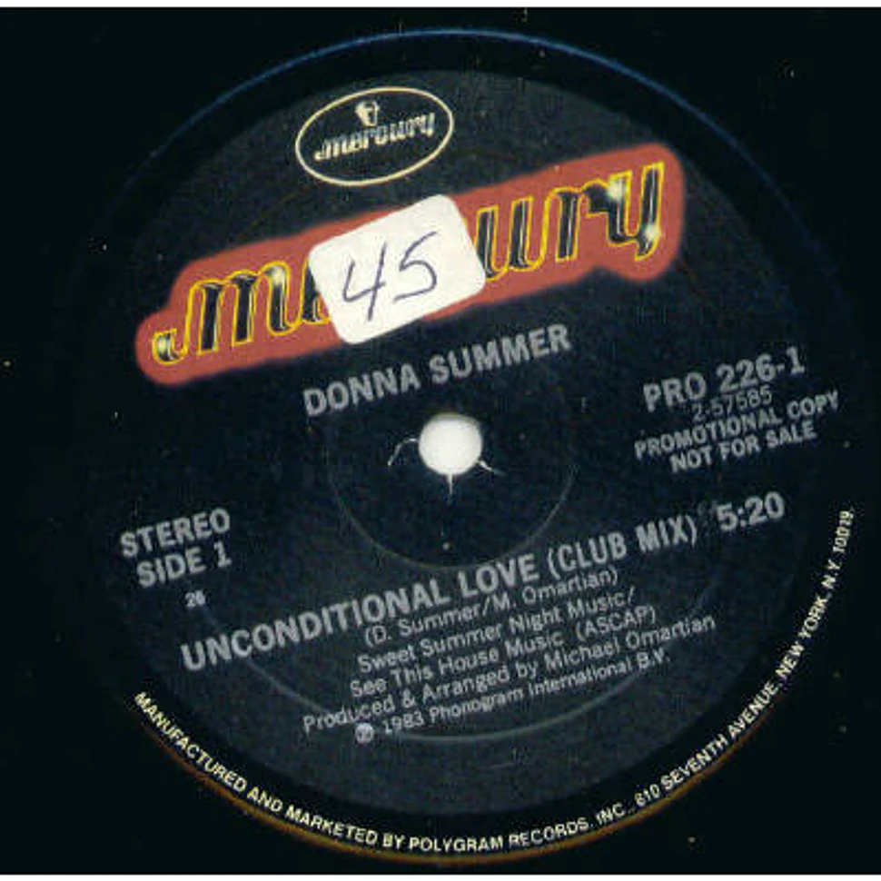 Donna Summer - Unconditional Love