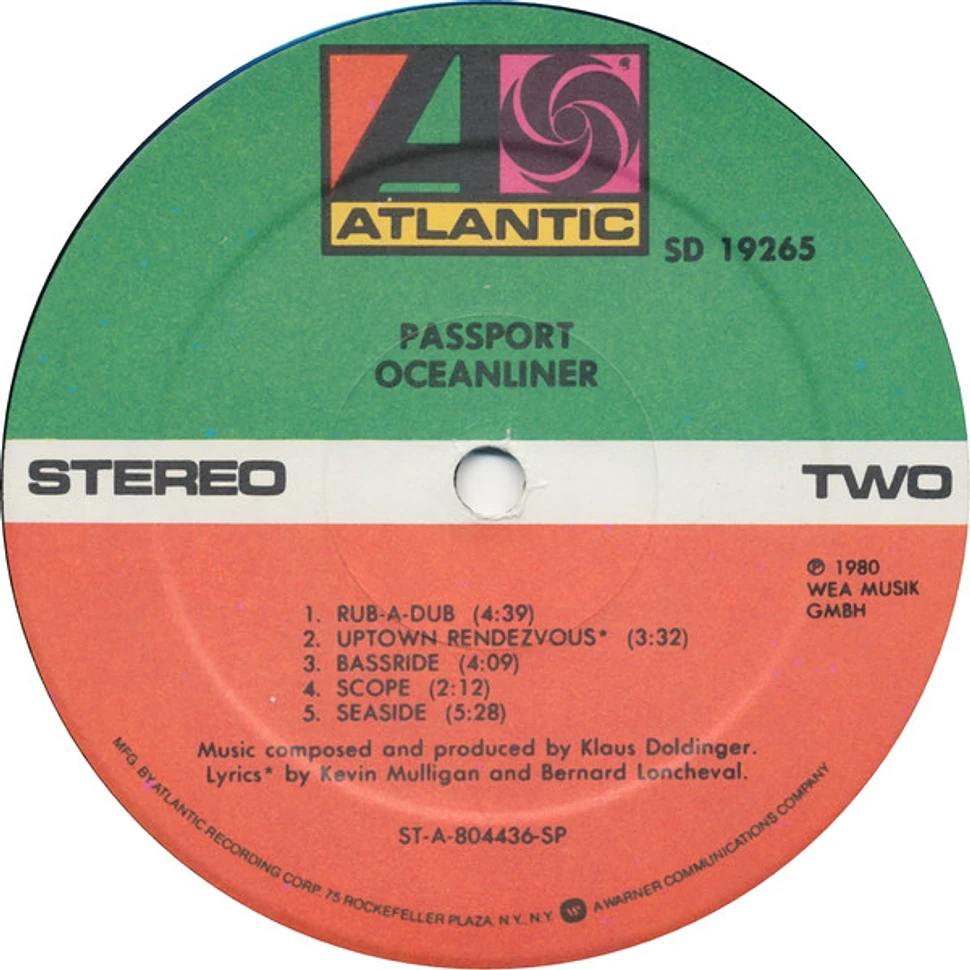 Passport - Oceanliner