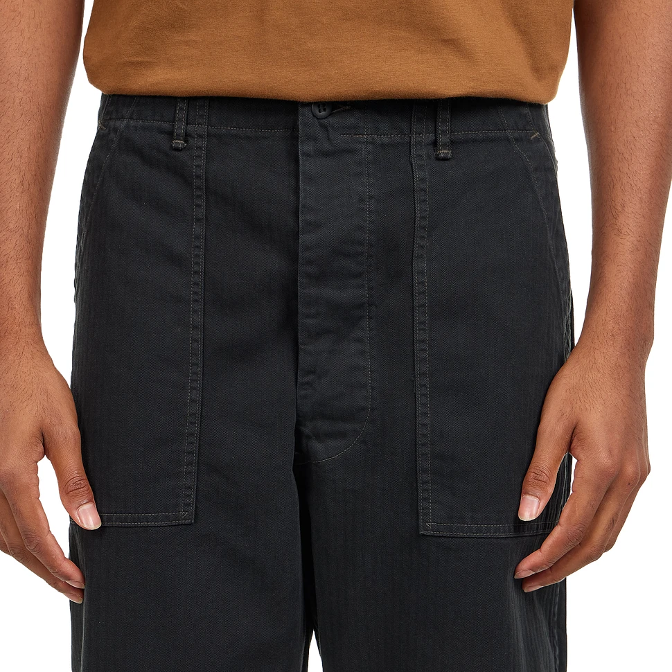 パンツ orslow Herringbone Twill Fatigue Pa orSlow - Herringbone Twill Summer Fatigue Pants (Black) | HHV