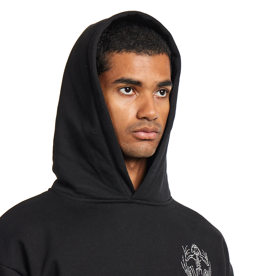 【BUTTER GOODS】 Fossil Pullover Hood, Black Fossil Pullover Hood, Black – Butter Goods USA