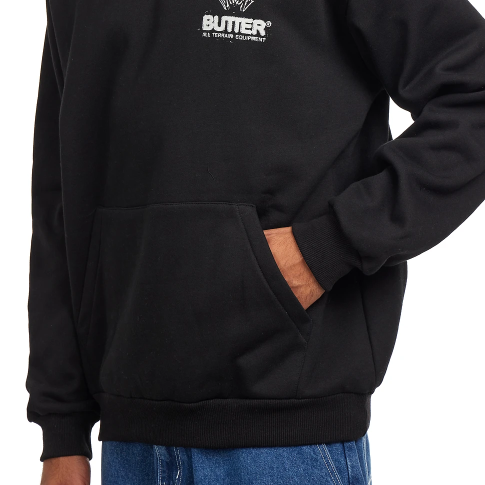 Butter Goods - Fossil Pullover Hood (Black) | HHV